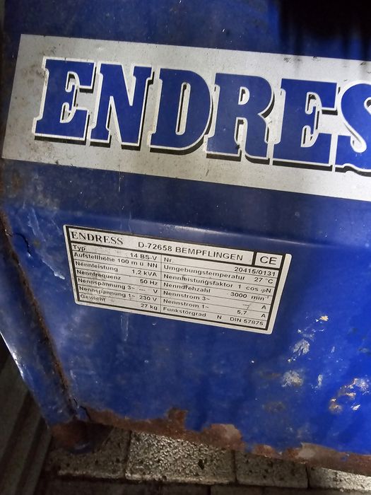 Agregat  Endress 1.2 kvA