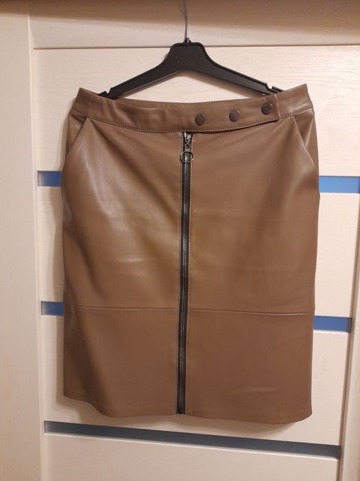 Спідниця з еко шкіри
