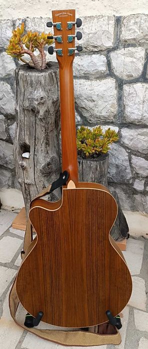 Fantástico Violão / Guitarra Electro Acústico Tanglewood + Bag + Strap - Handcrafted