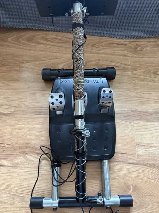 Logitech G923 + shifter + stojak | OMP | hamulec ręczny