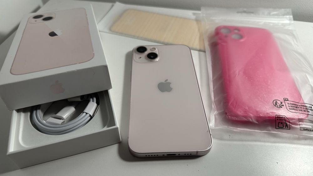 iPhone 13 Pink 256GB bateria 100%