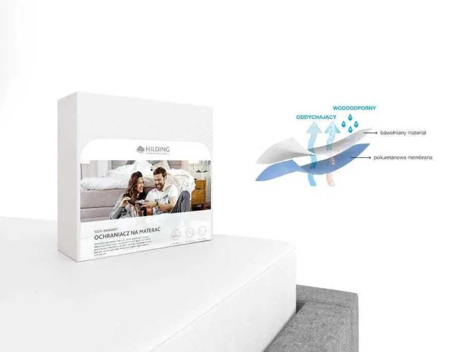 NOWY Materac HILDING Salsa 160x200 + Ochraniacz Kup teraz z przesyłką