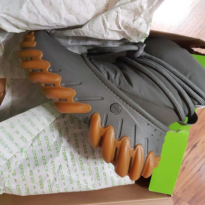 crosc echo boot buty ZIMOWE kalosze śniegowce z kożuchem SUPER Ciepłe