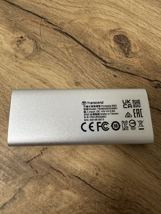 Transcend 500 GB . Зовнішній ССД в ідеальному стані