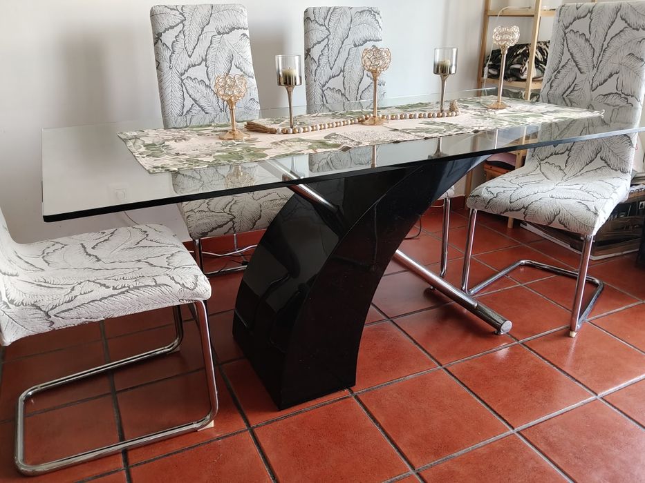 Mesa Jantar Vidro