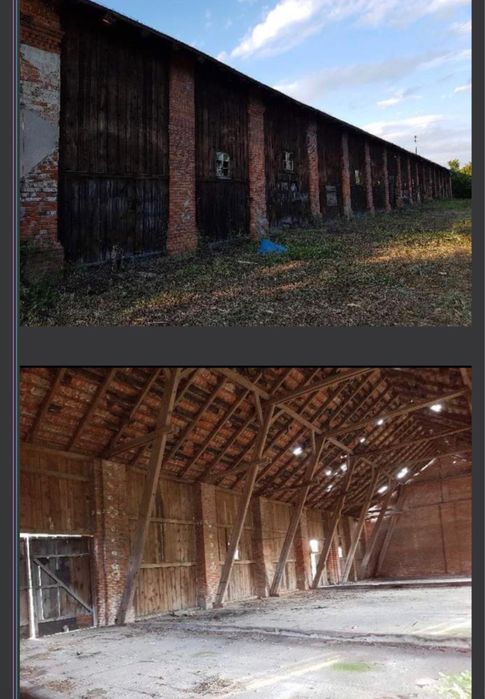 Działka ze stodołą