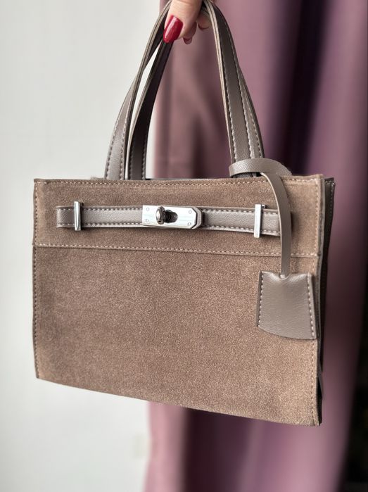 Сумка крос-боді Valetta Collection натуральна замшева замш