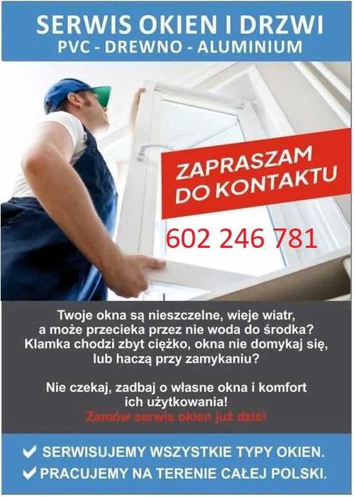 Smar do okien jednoramowych - serwis