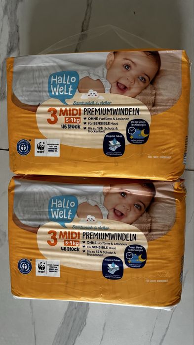 Памперсы 3 размер