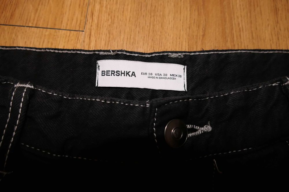 Spodnie baggy Bershka r. 38