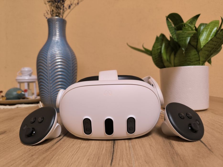 Gogle Meta QUEST 3  Gwarancja do 03.26 Cały zestaw Stan b.dobry