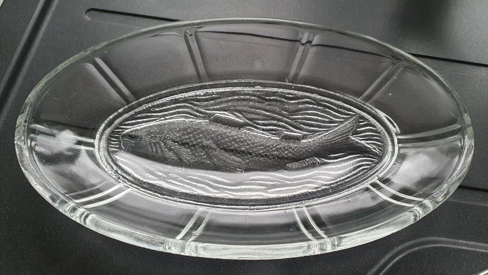 Duży półmisek do ryb, śledziówka Ząbkowice