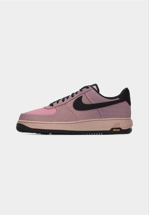 Кросівки Nike Air Force 1 '07 LX Vibram "Silt Red/Light Violet Ore/Speed Yellow/Black"