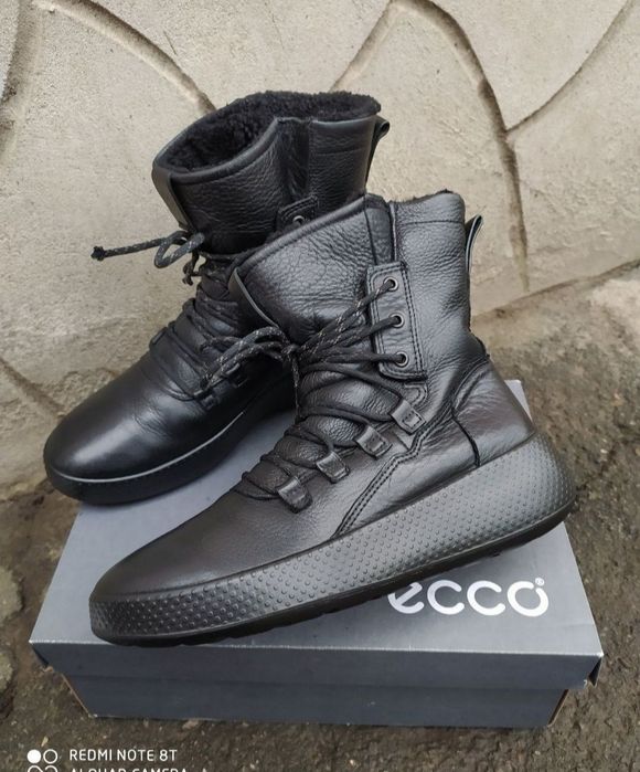 Ecco 38 ботинки жіночі зимові чоботи сапоги черевики зима взуття ессо