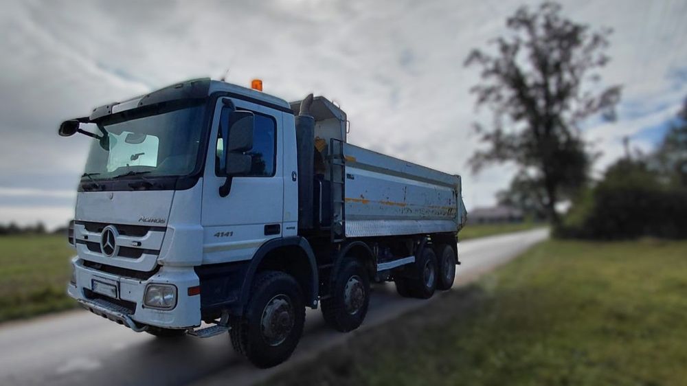 Mercedes-Benz ACTROS 4141 HG KIPER 8X8 ZAMIANA