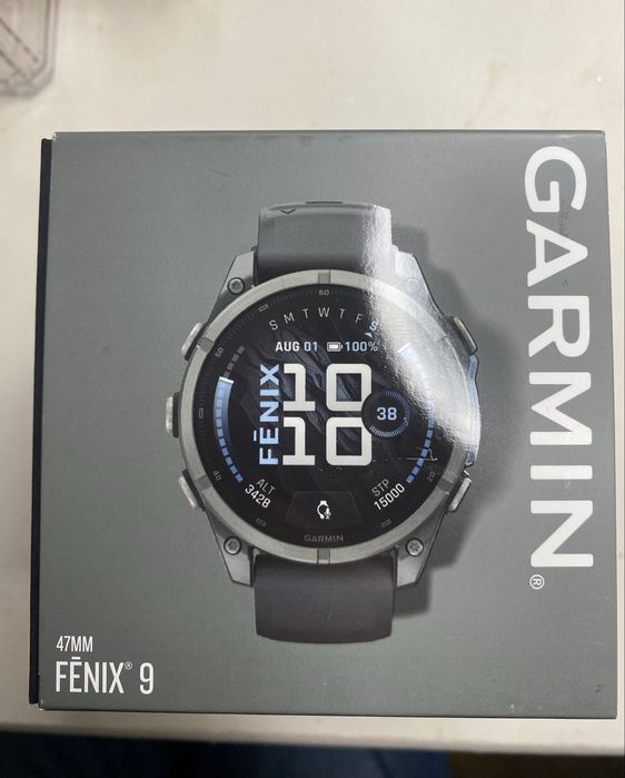Garmin fenix 9 47mm titanium sapphire