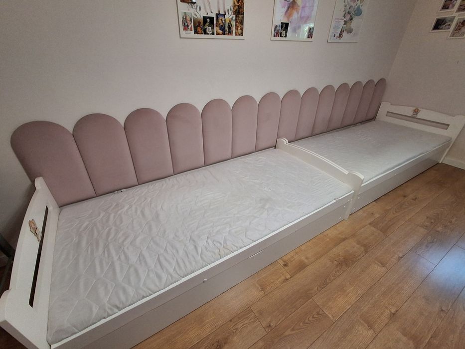 Sprzedam dwa łóżka 90×200, Łóżko plus materac