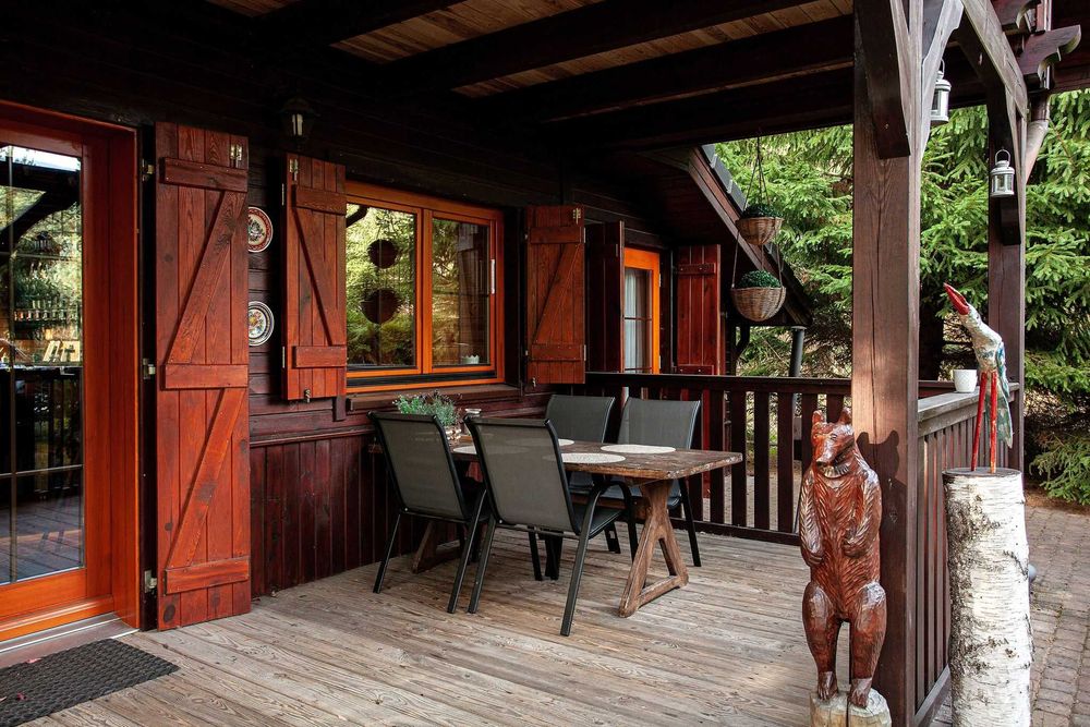 Domek z balią i kominkiem | Kaszuby | lasy | jeziora