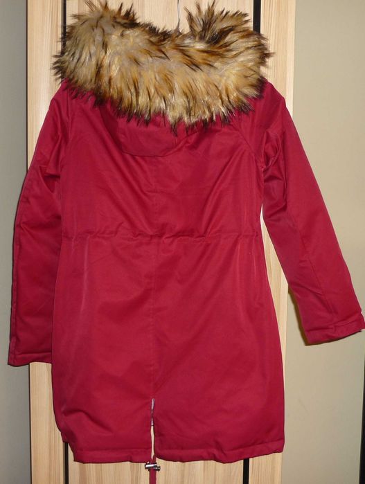 Kurtka zimowa parka roz. 38 M Kaptur Futerko