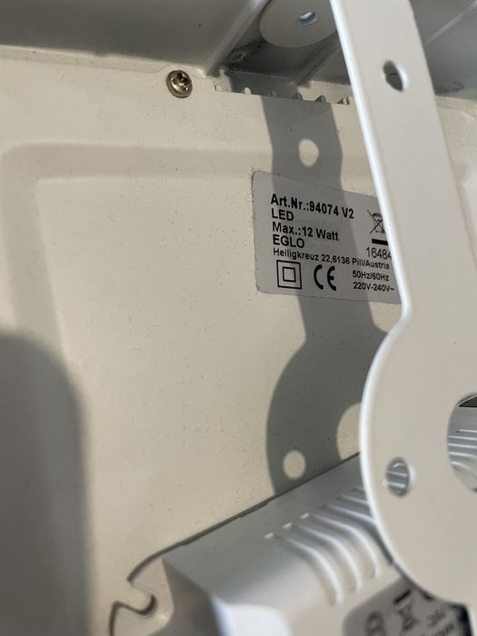 Foco quadrado de Led