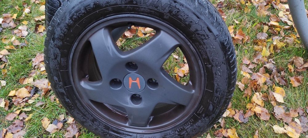 Alufelgi Honda opony zima Dunlop 195/60 15"