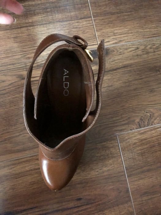 Nowe brązowe botki aldo rozm 40