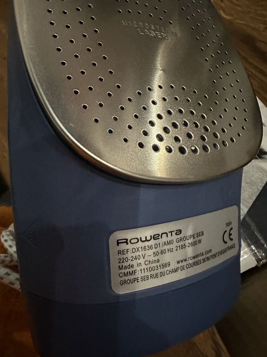 Rowenta żelasko parowe 2500w nowe