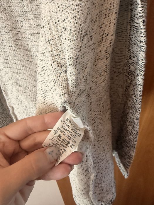 Kardigan narzutka bawełna L / xl