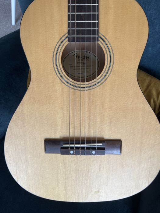 Guitarra Clássica Fender ESC80 3/4 (Nylon)