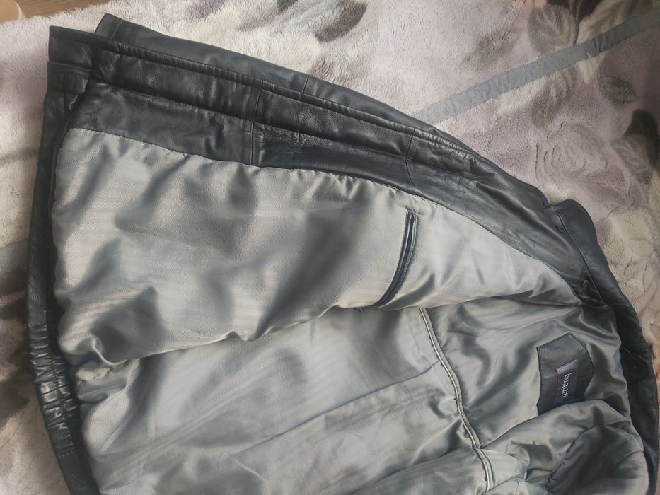 Kurtka skórzana firmy BUGATTI