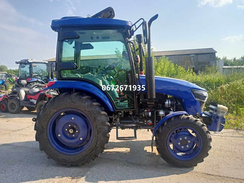 Мінітрактор Файтер TE-504CRD з кондиціонером, реврерсом Доставка-0 грн