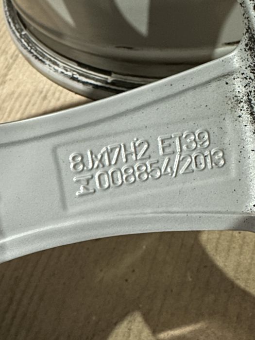Диски R17 5x112/8J/ET39 VW/Audi/Skoda/Seat/