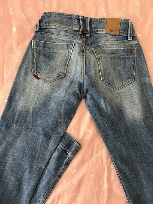 Roupa - calça de ganga