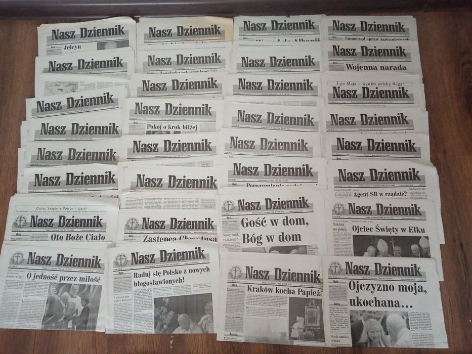 Gazeta Nasz dziennik 1998r-1999r.