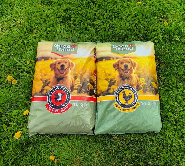 Корм для собак гуд френд 10+10 кілограм два мішка яловичина і курка