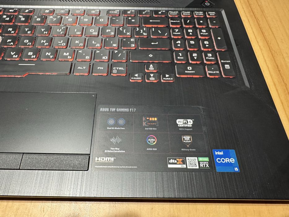ASUS TUF Gaming F17