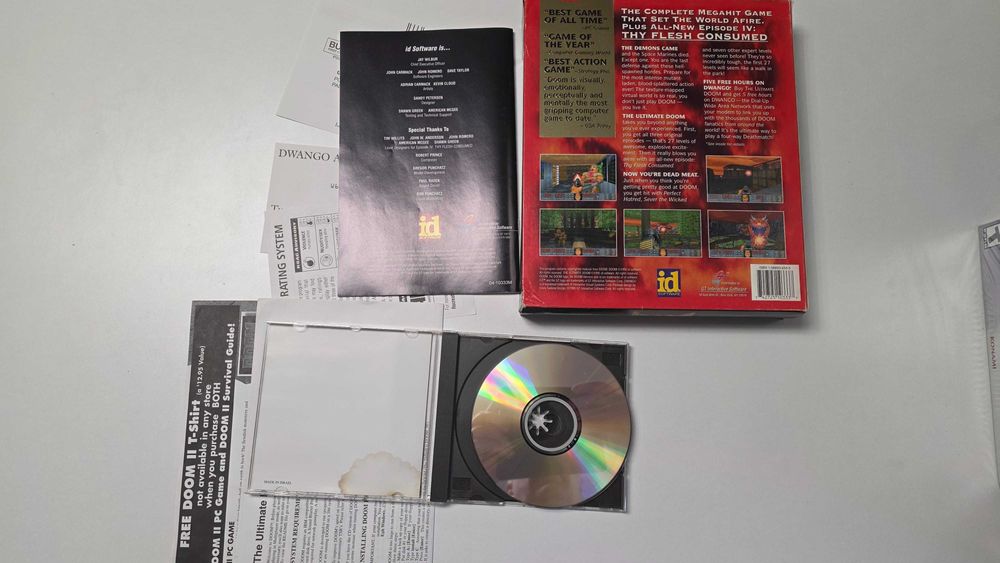 PC The ultimate Doom premierowe wydanie big box