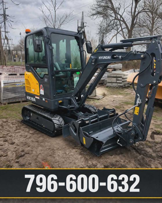 Tanie Usługi Koparką/Minikoparką