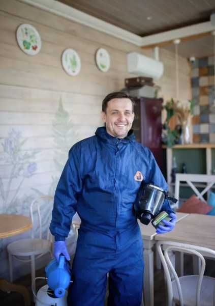 Травля клопов и тараканов санитарная обработка помещений