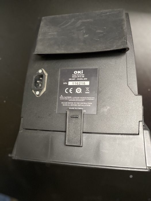 Портативна система витяжки диму