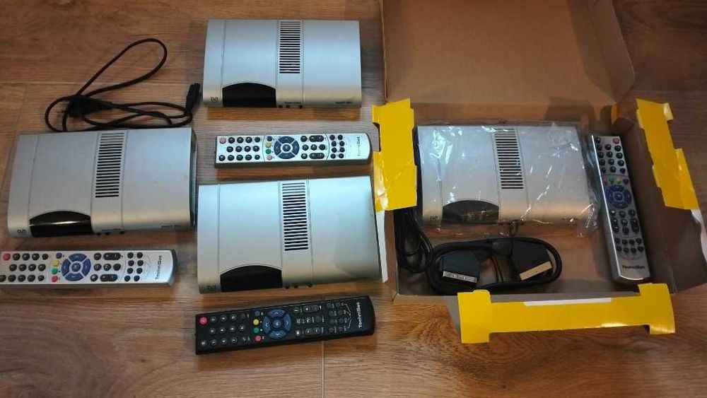 Dekodery Technisat DIGIT S2 z pilotami