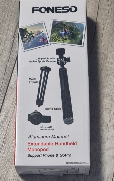 Foneso drążek do robienia zdjęć ze statywem  kijek do selfie