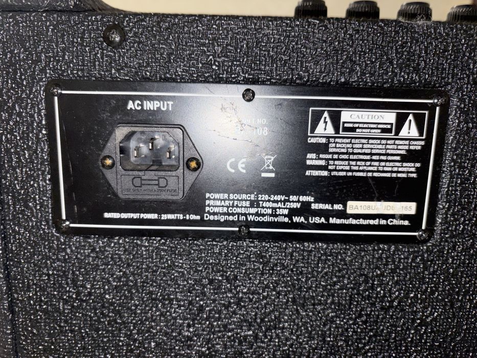Ampeg BA-108, 25W (20W серія), оригінал
