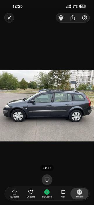 Продаю Renault megane
