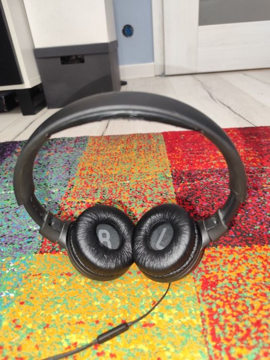 Słuchawki przewodowe nauszne JBL Tune 500 czarne