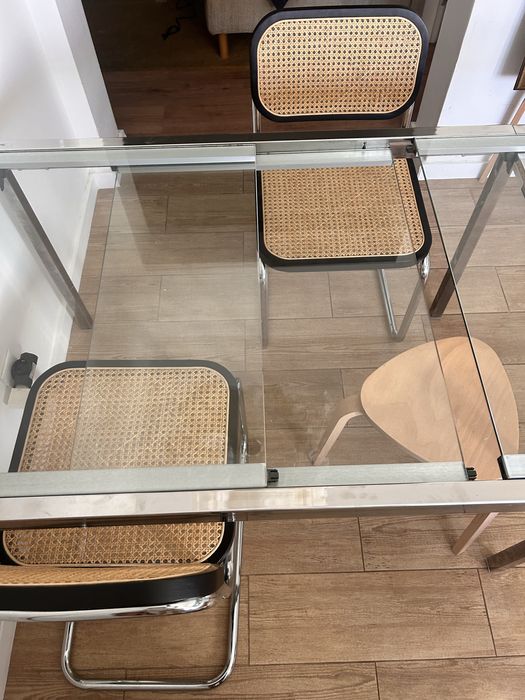 Mesa de jantar vidro