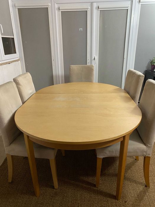 Mesa de jantar + cadeiras