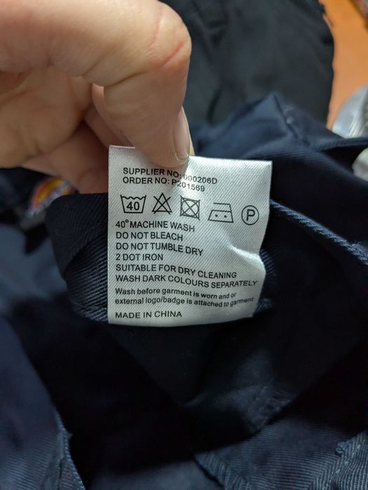 Dickies spodnie robocze cargo granatowe rozm. M