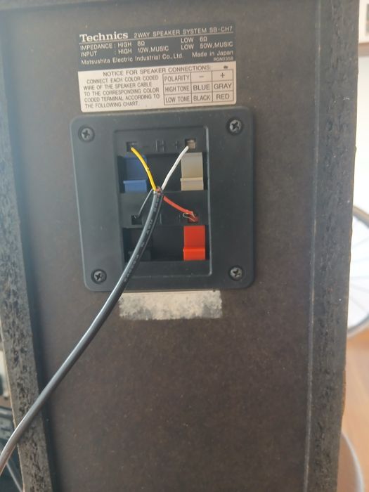 Aparelhagem Vintage Technics SC-CH7 com Colunas (Módulos Individuais ou Conjunto)