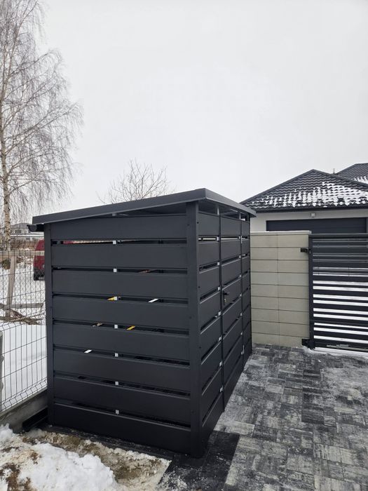 Wiata na śmieci. Wiata śmietnikowa. Na wymiar od producenta. Okazja !